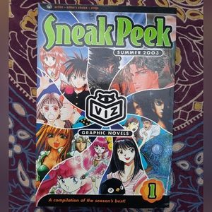Sneak Peek Summer 2003 Viz graphic novels / manga Action Editor's Choice Shojo
